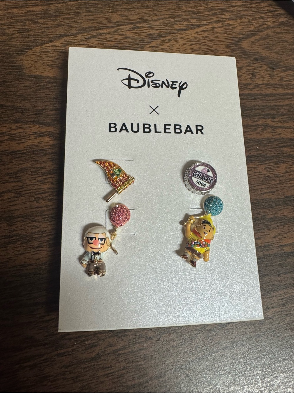 Disney Baublebar Up Carl and Russell Dynamic Duo Earring Set - Picture 3 of 6